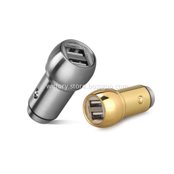 Cheap Wholesale Colorful Dual USB Car Charger